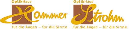 Logos OptikHaus Hammer und OptikHaus Strohm